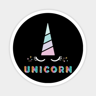 Colourful Unicorn Rainbow Magnet